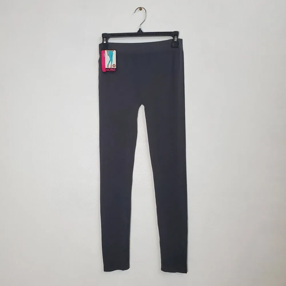 NEW Mopas Gray Legging Tights